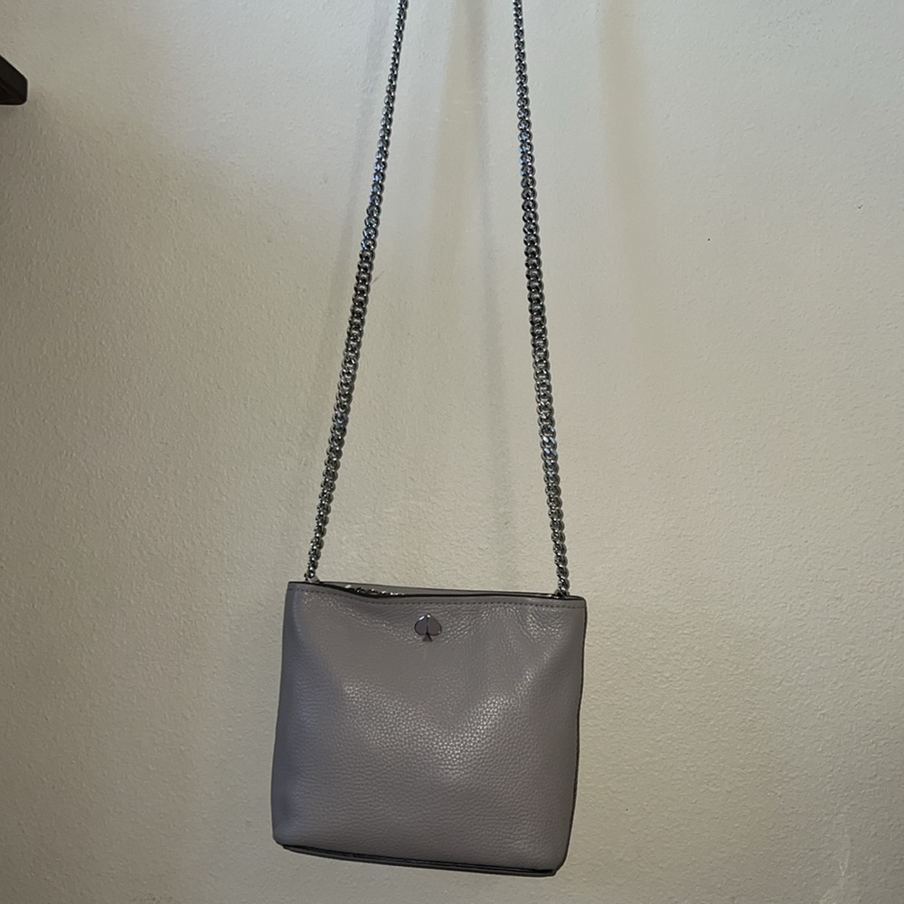 Kate Spade Gray Small Polly Convertible Crossbody - Picture 7 of 7